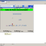 Pesagem assistida, feita em Delphi 2007 rodando sobre Windows XP 32 bit, comunicando com um transmissor de pesagem Alfa instrumentos usando o protocolo Modbus RTU